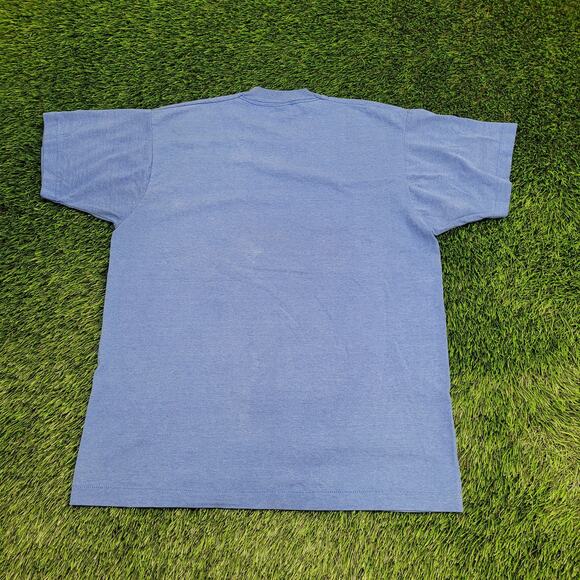 Vintage 80s Tennessee Shirt Womens XL 22x28 Faded Blue USA - Picture 4 of 15